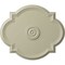 Ekena Millwork Waltz Ceiling Medallion (Fits Canopies up to 5 1/4"), 24"W x 20 1/2"H x 1 1/8"P, Clear Yellow CM24WACYF - alternate 1